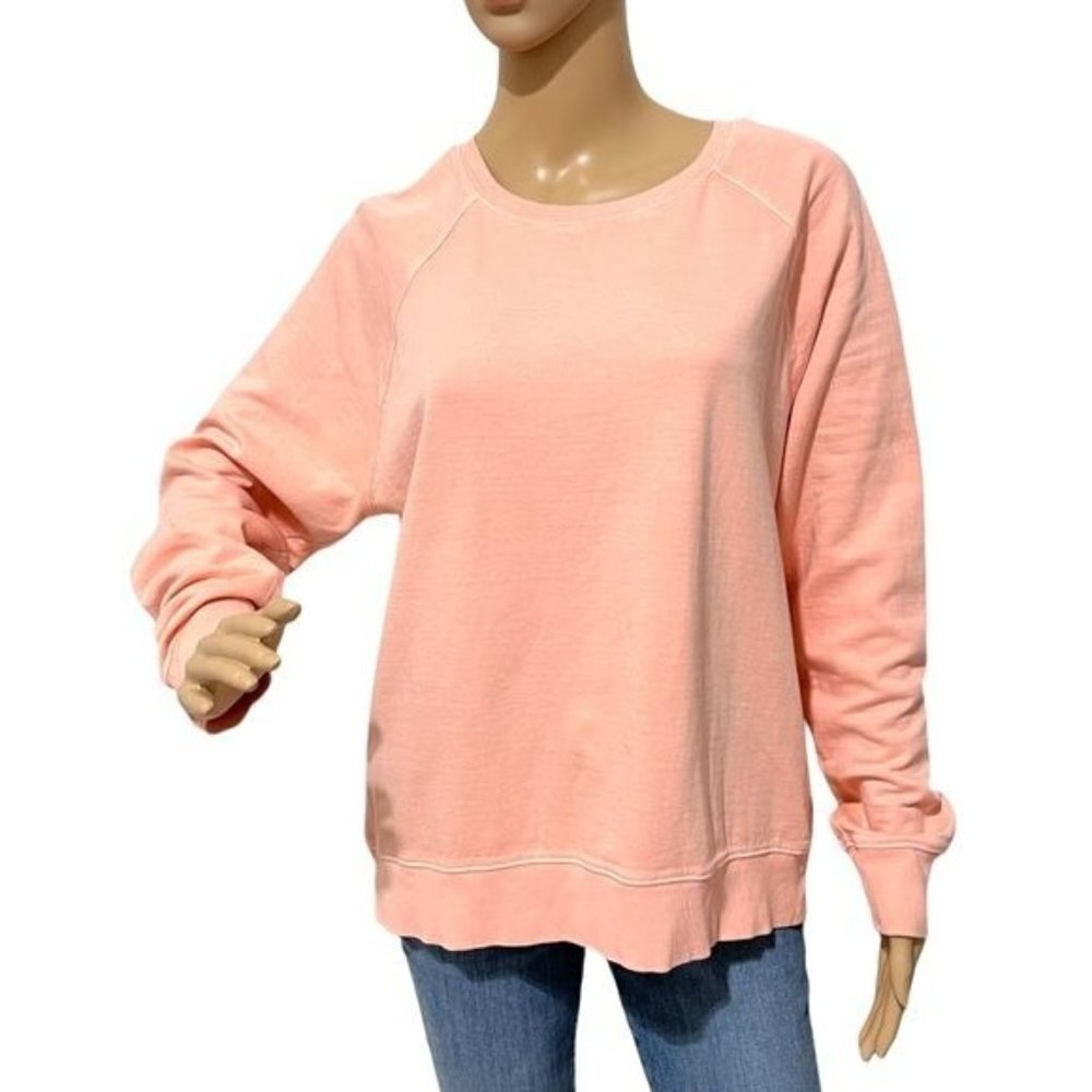 Athleta Pull Over Cotton Sweatshirt Size M